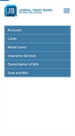 Mobile Screenshot of jtbbank.com